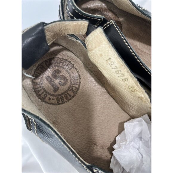 Joseph Siebel Leather Slip-On Shoes - Picture 5 of 13